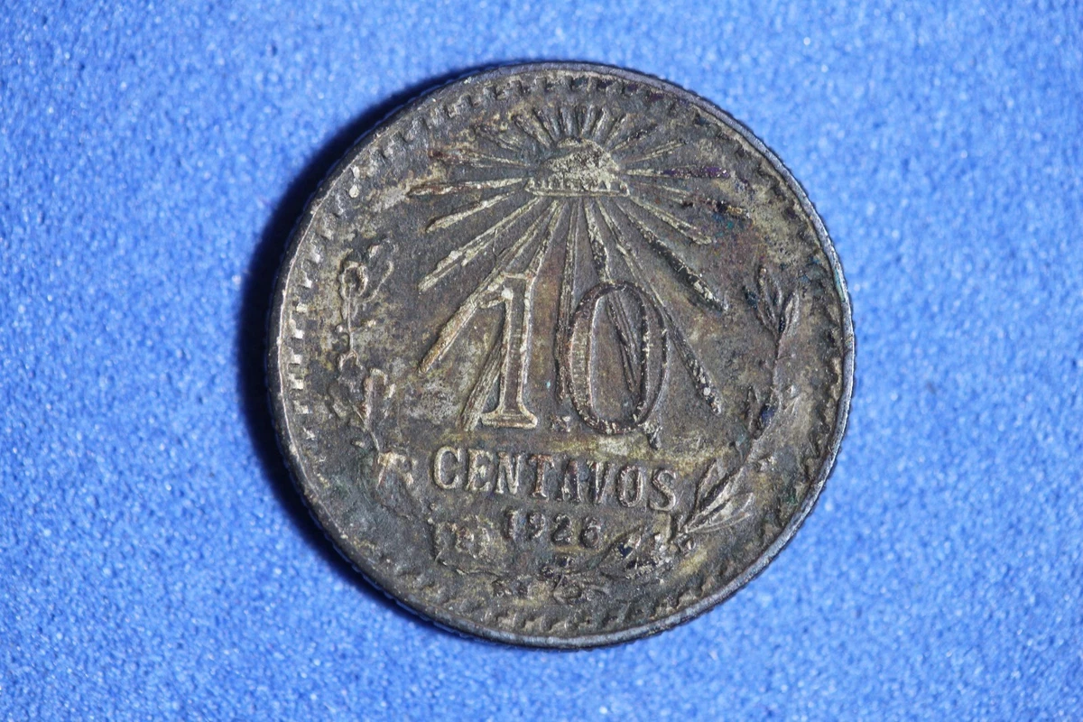 Uncertified 10 Centavos 1928 Year Mexican Coins (1905-Now) for