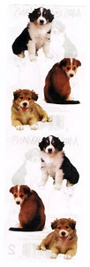 MRS GROSSMANS PUPS STICKER STRIP BN & NLA - Picture 1 of 1