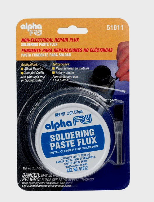 Alpha Fry SOLDERING PASTE Repair Flux Metal Cleaner Non-Electrical 2 oz. 51011 - Image 1 of 1