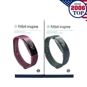 Fitbit Inspire Health and Fitness Tracker Activity Smartwatch Black & Red - Picture 1 of 6