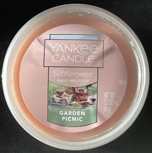 NEW Yankee Candle Scenterpiece GARDEN PICNIC Easy Meltcup, FREE ship - Picture 1 of 1