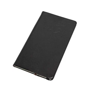 Classic Pocket Book Ruled Notebook Journal Black or Red Cover Dairy Pad - Picture 1 of 25