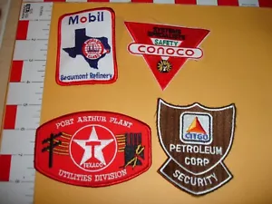 Gas & Oil related vintage advertising patch collection - Picture 1 of 5