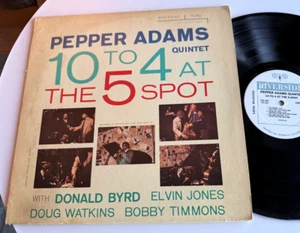 Pepper Adams Quintet – 10 To 4 At The 5-Spot, LP Riverside OJC-031, Donald Byrd - Picture 1 of 2