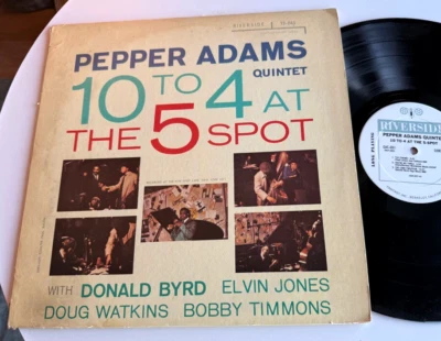 Pepper Adams Quintet – 10 To 4 At The 5-Spot, LP Riverside OJC-031, Donald Byrd - Image 1 of 2