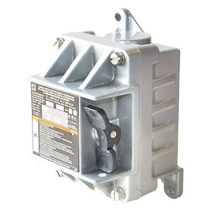 2510KR1-B Square D Type K Non-Reversing 2P Toggle FHP Manual Switch -NEW--SES - Picture 1 of 2