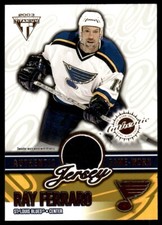 2002-03 Pacific Private Stock Titanium Jerseys RAY FERRARO - /1288