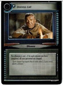 STAR TREK CCG 2E THESE ARE THE VOYAGES RARE CARD DISTRESS CALL 12R4 ex - Imagen 1 de 1