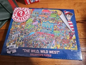 Where’s Waldo Jigsaw Puzzle The Wild, Wild West 550 Pieces  2010 Sealed New - Picture 1 of 2