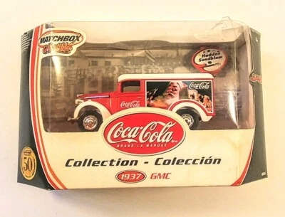 MATCHBOX COLLECTIBLES COCA=COLA 1937 GMC. DIECAST. MATTEL 2001 - Image 1 of 3