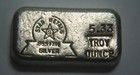 Vintage Star Metals 5,33 Unzen 0,999 Silber gegossen ungerade Gewicht Bar - keine Reserve!