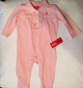 Baby Girl IZOD pink Long Sleeve Outfit Size 6-9 Months NWT 100% cotton - Picture 1 of 3