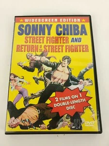 Street Fighter +Return of the Street Fighter DVD NEW SONNY CHIBA DOUBLE FEATURE - Picture 1 of 2