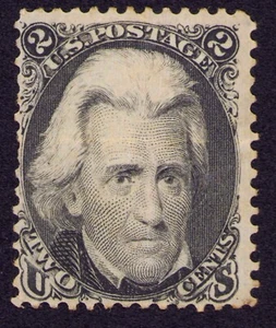 US Scott #73 F/VF MINT Full Gum Hinged, Black Jack Horiz Crease - Picture 1 of 3