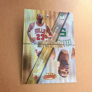 1998 TOPPS "MIRROR IMAGE MICHAEL JORDAN & EXCELLENT CONDITION"