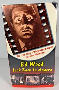 ED WOOD Look Back In Angora VHS Gary Owens DOCUMENTARY Story of Plan 9 Director - Picture 1 of 6