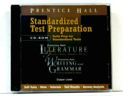 Standardized Test Preparation CD-ROM Writing Grammar Copper Level Prentice Hall - Image 1 of 3