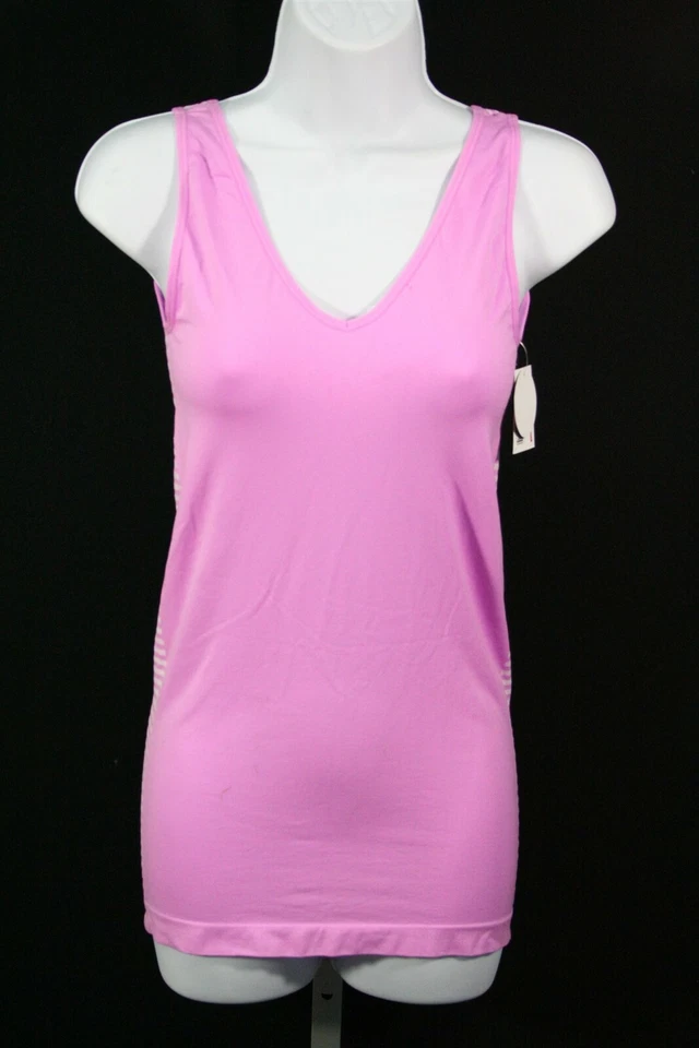 Camiseta sin mangas reversible grande violeta brillante 919X07 Hanes 121286 para mujer Foto 1 de 2