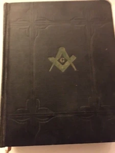 Masonic Temple Holy Bible (1932-A.J. Holman)- Self Pronouncing Edition-Nice! - Picture 1 of 20