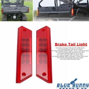 Left Right Rear Brake Tail Lights For Polaris Ranger 500 700 800 900 GEM EM1400 - Picture 1 of 11
