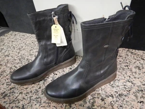 Camel Active AUTHENTIC Damen Stiefel Stiefeletten Leder dk. grey Gr. 40 - Bild 1 von 3