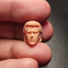 1/18 Scale The Lethal Weapon Mel Gibson Head Sculpt Unpainted Fit 3.75" Figure