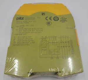 750104 PILZ PNOZ S4 24VDC 3N/O 1N/C EMERGENCY STOP SAFETY RELAY - Picture 1 of 4