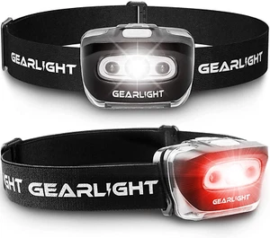 2Pack LED Headlamp with Adjustable Headband - Picture 1 of 12