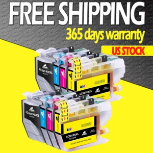 8PK LC3019 XL 2 SET Ink Cartridge for Brother LC3017 MFC-J6530dw J5330dw J6930dw - Picture 1 of 5