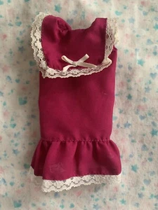 VINTAGE 1984 MATTEL MY FIRST BARBIE DOLL EASY ON FASHIONS RED DRESS # 7920 - Picture 1 of 3