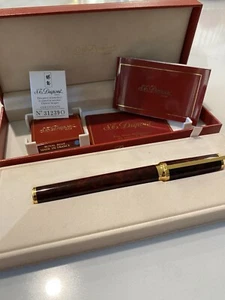 S.T. Dupont Montparnasse M1 Füllfederhalter 18K EF 750 Feder Laque de Chine groß - Bild 1 von 14