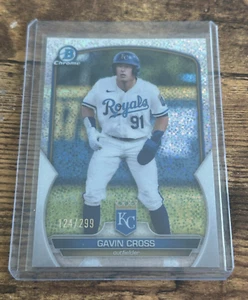 2023 Bowman Chrome Prospects Speckle Refractor /299 Gavin Cross #BCP-109 - Picture 1 of 1