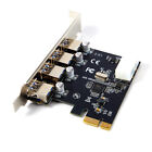 4 Port USB 3.0 PCI-E Expansion Card PCI Express PCIe USB 3.0 HUB Adap-YH G❤D