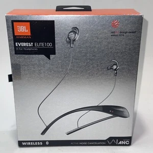 JBL Everest Elite 100 Cuffie In-Ear Wireless con Cancellazione del Rumore Nero Nuove - Foto 1 di 6