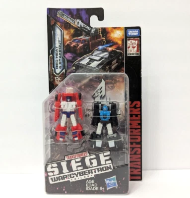 Transformers Siege War for Cybertron Red Heat And Stakeout Hasbro Takara Tomy Ne - Image 1 of 4