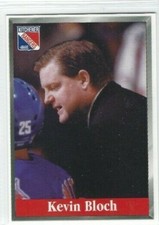 2000-01 Kitchener Rangers (OHL) Kevin Bloch
