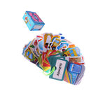 30 Pieces Double Sided English Chinese Educational Flash Cards with Key Ring