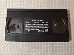 House of Wax VHS 2005 Horror Movie RARE Tape Only no Slipcover Box - Picture 1 of 7