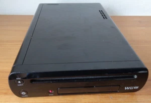 Consola de juegos Nintendo Wii U negra solo WUP-101 (03) REPUESTOS Y REPARACIONES - Sin video - Imagen 1 de 8