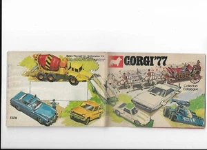 CATALOGO DA COLLEZIONE CORGI '77 - Foto 1 di 3