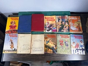 Uncle Arthur's Bedtime Stories Lot Of Books 1930 Illustrated + magazines - Foto 1 di 21