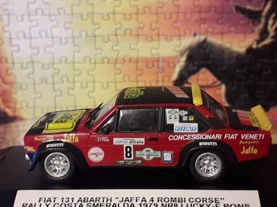 transkit fiat 131 abarth rally costa smeralda 1979 LUCKY-PONS 1:43 - Immagine 1 di 4