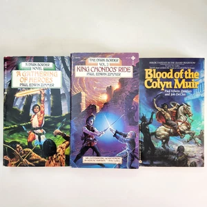 Paul Edwin Zimmer Lot of 3 MMPB 1st Printings Vtg Fantasy UNREAD Dark Border - Picture 1 of 11