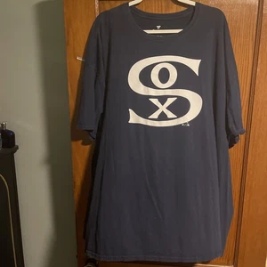 MLB Fanatics Men's Chicago White Sox Shirt Sleeve Shirt - 5XL Blue Shirt - Picture 1 of 5