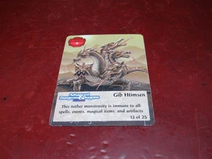 Spellfire: 1st Edition: Chase Card 13/25: Gib Htimsen - Picture 1 of 2