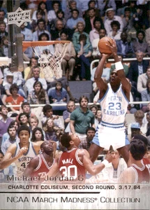 2014-15 Upper Deck NCAA March Madness #MJ-3 Michael Jordan North Carolina - Picture 1 of 2