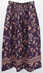 Vintage Vera Bradley Cottage Maxi OS Skirt in "Heather-1990" Pattern - Picture 1 of 8