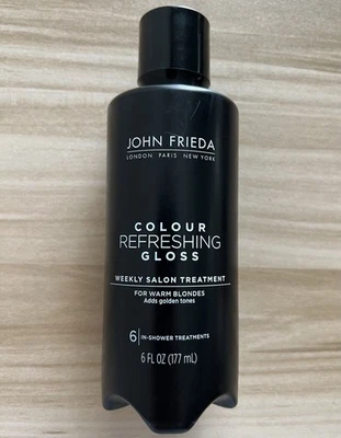 John Frieda Colour Refreshing Gloss WARM BLONDES In Shower Treatment New w/o Box - Image 1 of 4