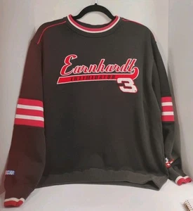 Rare VTG CHASE AUTHENTICS Dale Earnhardt Sr. Intimidator Sweatshirt 90s Black M - Picture 1 of 18