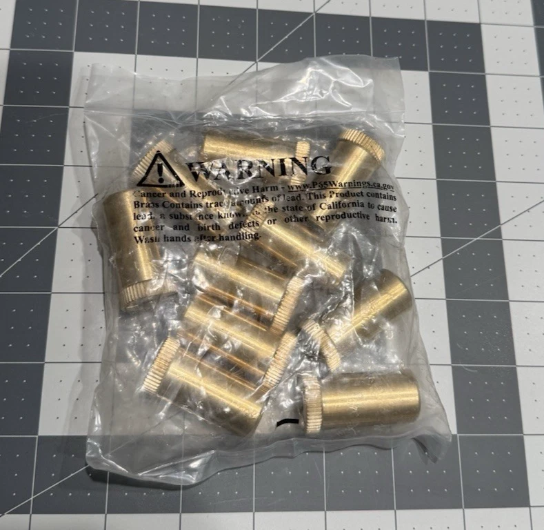 Auténtica cubierta de seguridad para piscina Loop-Loc ancla de latón 10 piezas, envío gratuito Foto 1 de 1